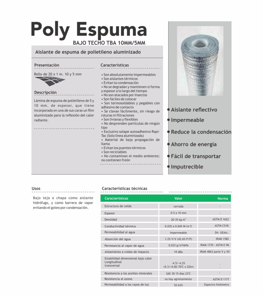 POLY ESPUMA 1