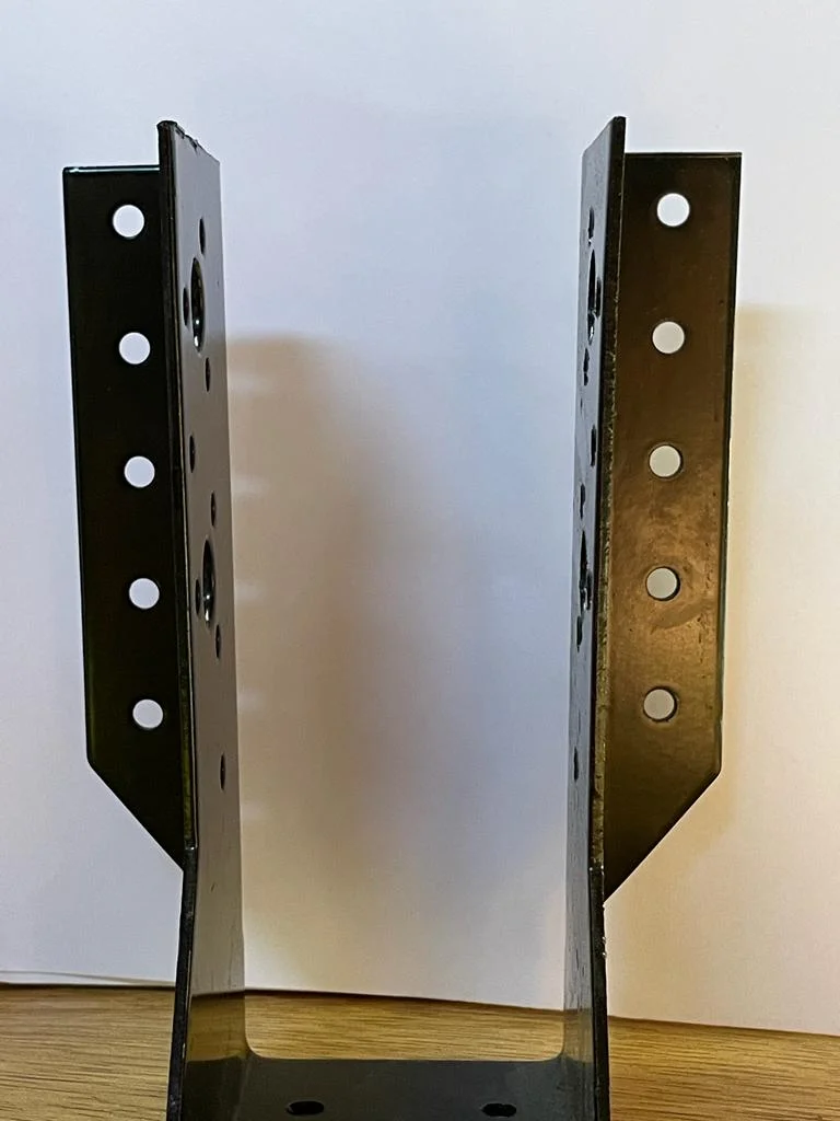 HERRAJES - CONECTOR 2"x6" EXTERIOR CON ALETAS - Imagen 3