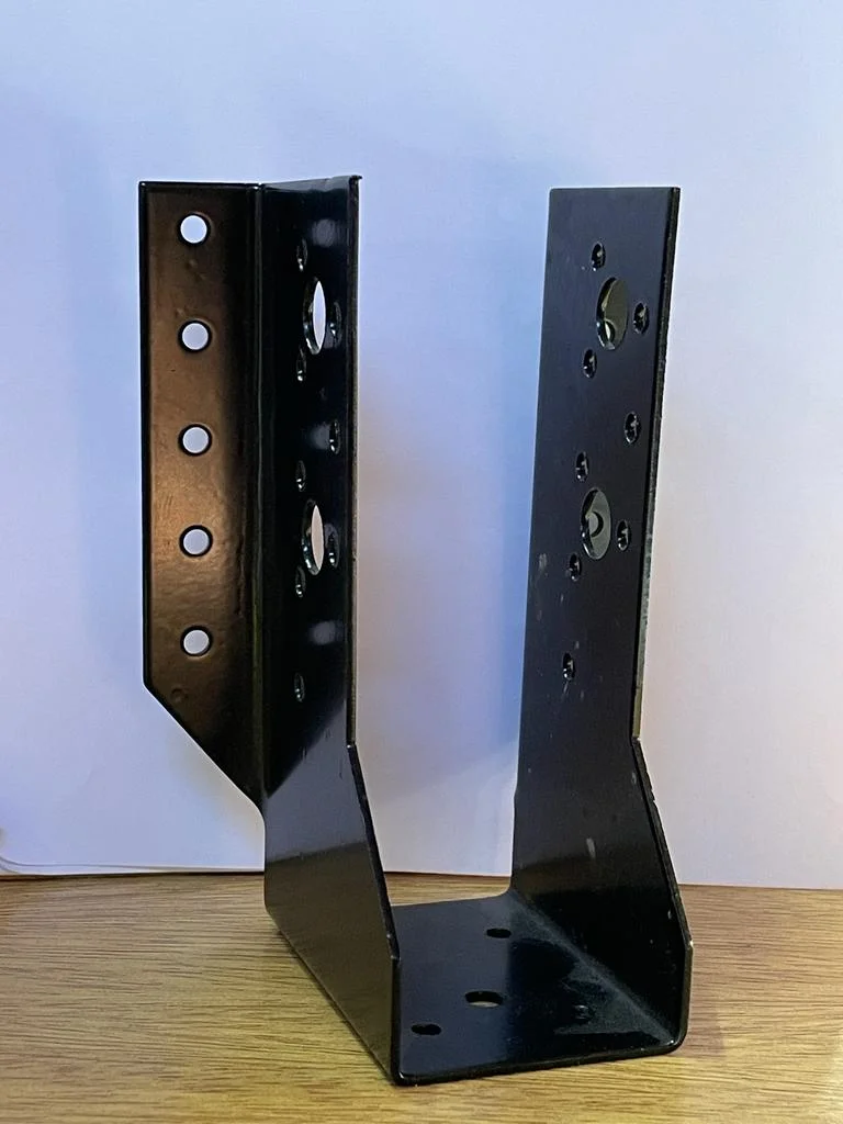 HERRAJES - CONECTOR 2"x6" EXTERIOR CON ALETAS - Imagen 2